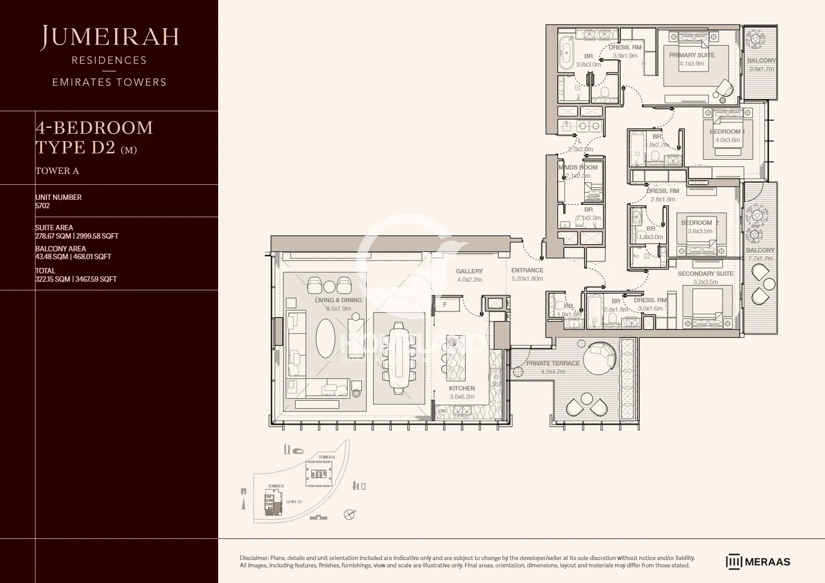 4 BR Type D2